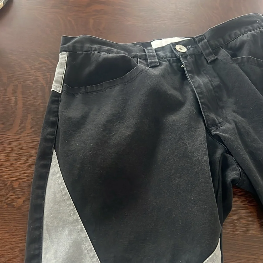 Ninth Hall Gasline moto pants size 32W. Men’s Skater Biker Streetwear